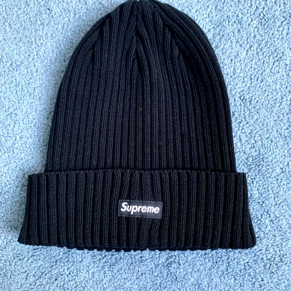 Supreme Overdyed Beanie (Black)